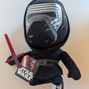 NWT 7" Kylo Ren Star Wars Plush Figure Collectible Toy Disney Christmas Gift NEW